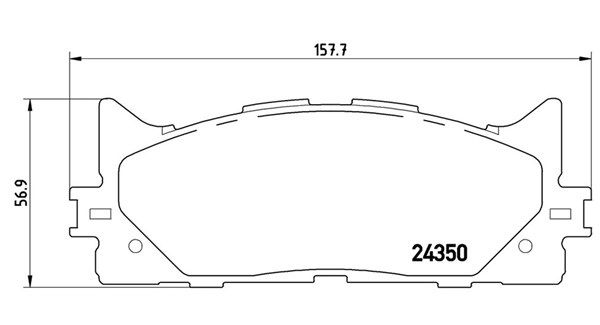 MAGNETI MARELLI Комплект тормозных колодок, дисковый тормоз 363700483117